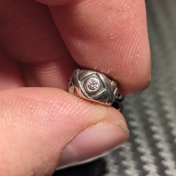 Pandora Sterling Silver Ballerina Shoes Charm - Picture 4 of 5